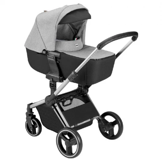Cam Baby Stroller 3 In 1, Next Evo 933, Light Grey Color - Cam - Image 6