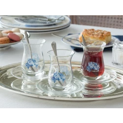 طقم كاسات شاي 168 مل 6 قطع من مدام كوكو