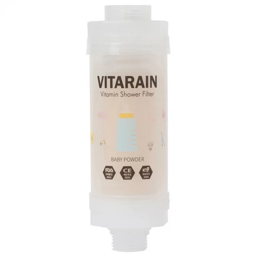 Vitarain Korean Vitamin Shower Filter, Baby Powder Vitarain Korean Vitamin Shower Filter, Baby Powder