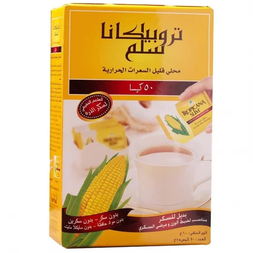 Tropicana Slim Low Calorie Sweetener 50pc Tropicana Slim Low Calorie Sweetener 50pc
