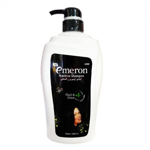 Emron Black Shampoo With Myrtle Extract, 1000 Ml Emron Black Shampoo With Myrtle Extract, 1000 Ml