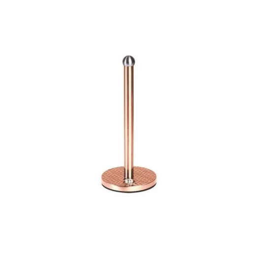 Berlinger Haus Metallic Kitchen Roll Holder, Gold Rose Color Berlinger Haus Metallic Kitchen Roll Holder, Gold Rose Color