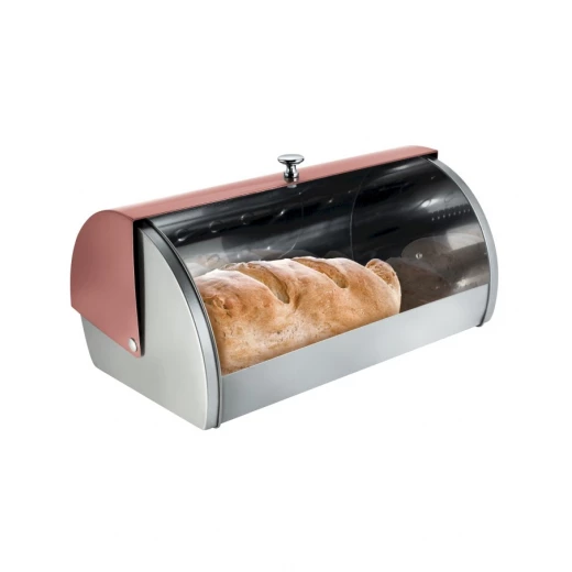 Berlinger Haus Metallic Bread Box, Rose Berlinger Haus Metallic Bread Box, Rose