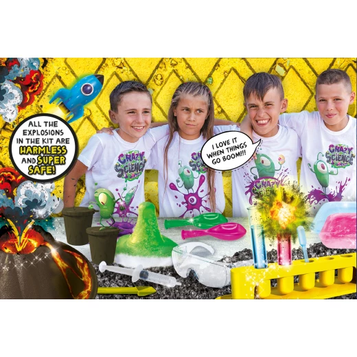 Lisciani Crazy Science Explosive Experiments Laboratory - LISCIANI - Image 2