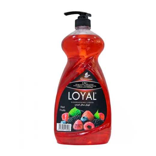 Loyal Liquid Dishwashing, Red Fruits, 1500 Ml Loyal Liquid Dishwashing, Red Fruits, 1500 Ml