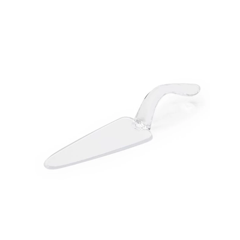 Al Hoora Cake Knife Server, Clear, 29cm - Al Hoora