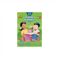 School Zone Reading Readiness Workbook Bk 1 Grades K-1