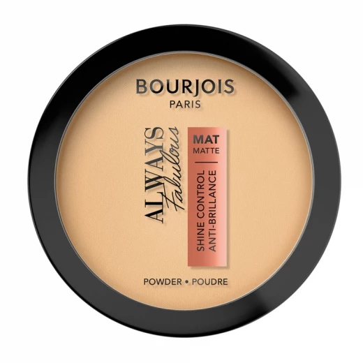 Bourjois Always Fabulous Matte Pressed Powder 115 Golden Ivory Long Lasting Face Makeup 10g Bourjois Always Fabulous Matte Pressed Powder 115 Golden Ivory Long Lasting Face Makeup 10g