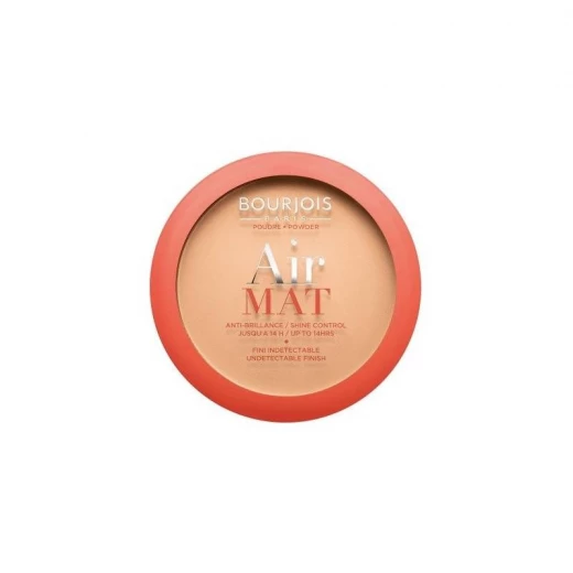 بودرة Bourjois Air Mat المضغوطة 04 لايت برونز لمسة نهائية غير لامعة تغطية تدوم طوال اليوم 10 جم بودرة Bourjois Air Mat المضغوطة 04 لايت برونز لمسة نهائية غير لامعة تغطية تدوم طوال اليوم 10 جم