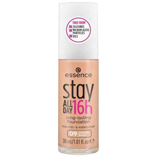 Essence Stay All Day Matte Foundation Medium Coverage Waterproof Vegan Makeup Soft Sand Essence Stay All Day Matte Foundation Medium Coverage Waterproof Vegan Makeup Soft Sand