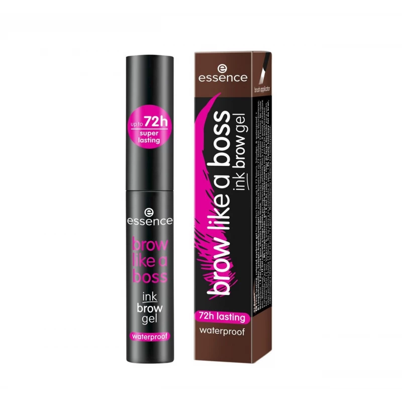 Essence Brow Like A Boss Ink Brow Gel, 02 Brown, 4ml - Essence