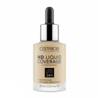 Catrice HD Liquid Coverage Foundation Full Coverage Flawless Finish Hazelnut Beige 036 Makeup