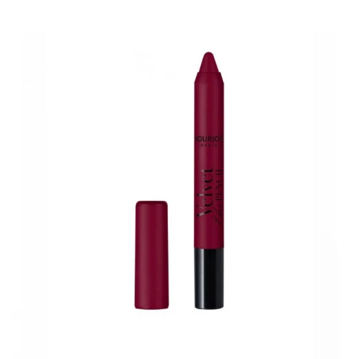 Bourjois Velvet Matte Lip Pencil I'm so plu(m)cky Long Lasting Lipstick for Women 3g Bourjois Velvet Matte Lip Pencil I'm so plu(m)cky Long Lasting Lipstick for Women 3g