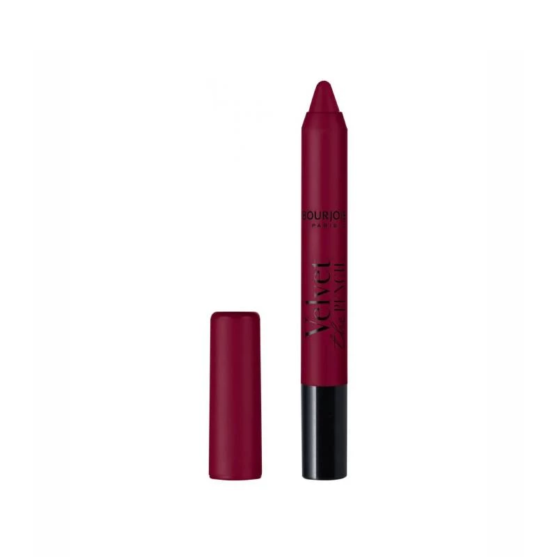Bourjois Velvet Matte Lip Pencil I'm so plu(m)cky Long Lasting Lipstick for Women 3g - Bourjois