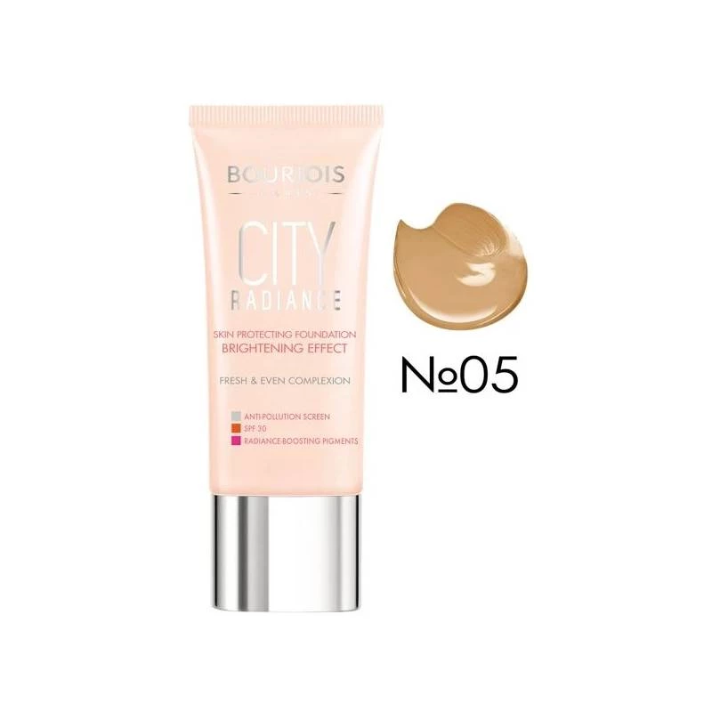 Foundation City Radiance, 05 Golden Beige - Bourjois Paris