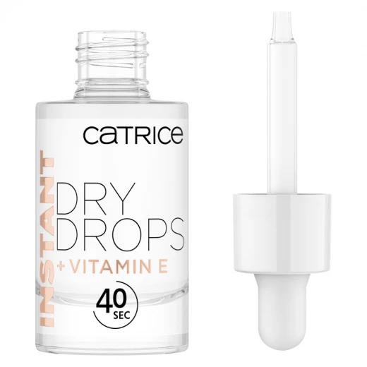 Catrice Instant Dry Drops for Nail Polish 8 ml Fast Drying Manicure Drops for Perfect Nails Catrice Instant Dry Drops for Nail Polish 8 ml Fast Drying Manicure Drops for Perfect Nails