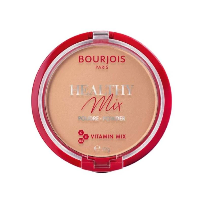 بودرة Bourjois Healthy Mix المضادة للإرهاق 06 ميل لمسة نهائية غير لامعة لجميع أنواع البشرة 10 جرام مضغوطة - بورجوا
