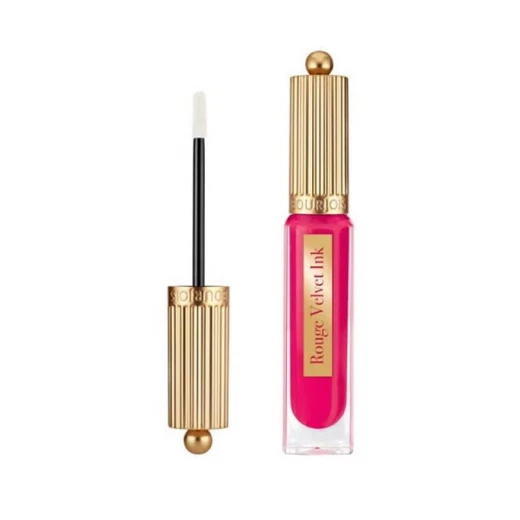 Bourjois Rouge Velvet Ink Lipstick Fuchsia Cha Cha Long Lasting Matte Finish Transferproof Lipstick Bourjois Rouge Velvet Ink Lipstick Fuchsia Cha Cha Long Lasting Matte Finish Transferproof Lipstick