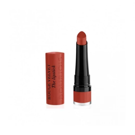 Bourjois Rouge Velvet Lipstick 21 Grande Roux Long Lasting Matte Finish for Luscious Lips Bourjois Rouge Velvet Lipstick 21 Grande Roux Long Lasting Matte Finish for Luscious Lips