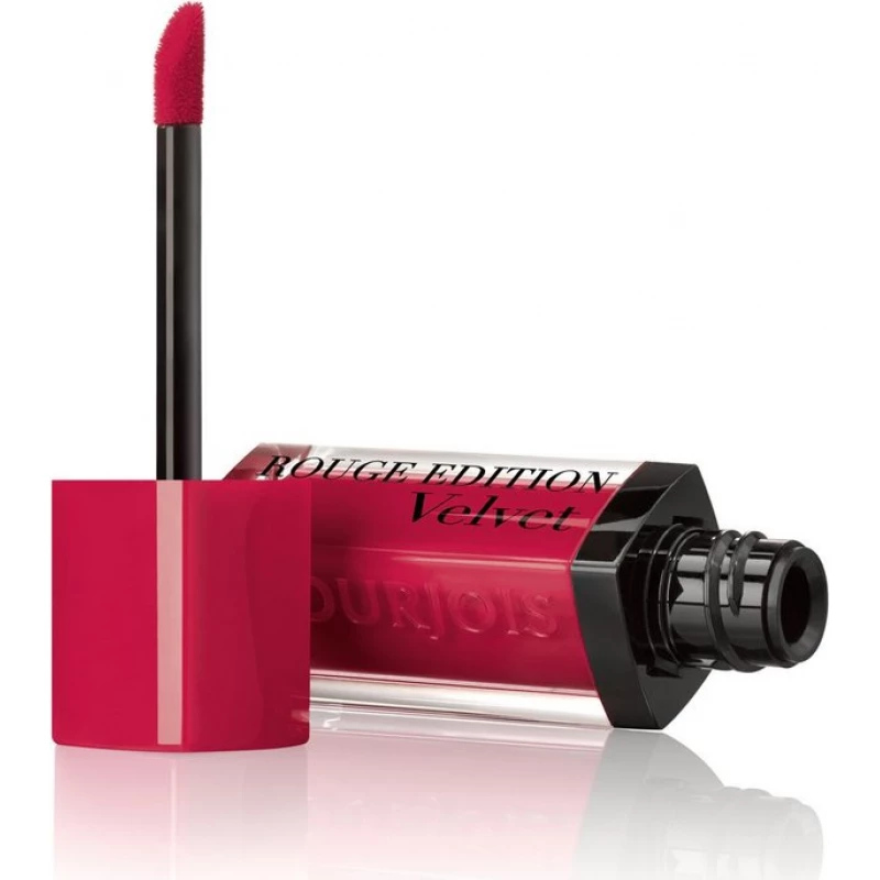 Bourjois Rouge Edition Velvet Lipstick Intense Matte Color Long Lasting Hydrating Makeup for Women - Bourjois