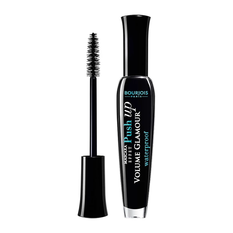 Bourjois VG Push Up Waterproof Mascara Ultra Black Voluminous Lash Definition Makeup for Eyes - Bourjois