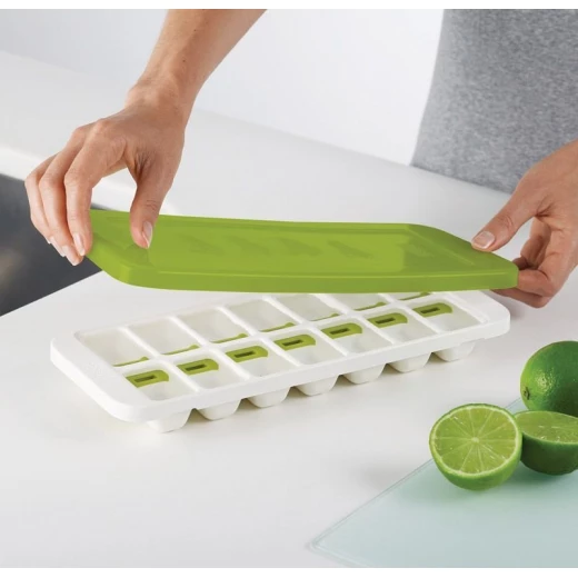Joseph Joseph Quicksnap Plus Ice Cube Tray, Green - Joseph Joseph - Image 2