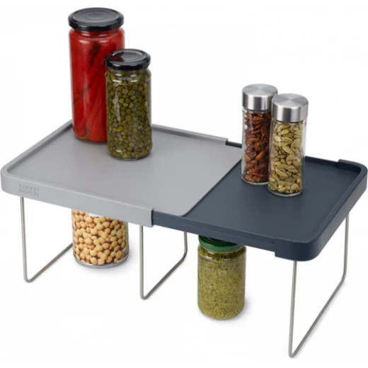 Joseph Joseph CupboardStore Expandable Shelf - Grey - Joseph Joseph - Image 2