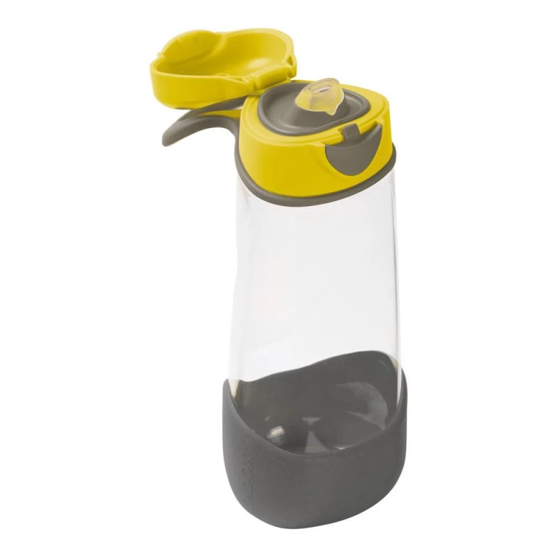 B.Box DB Spout Bottle, Lemon Sherbet, 600ml - B.Box