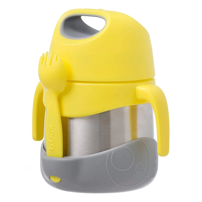 B.Box Insulated Food Jar, Lemon Shebert - B.Box
