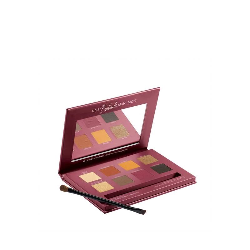 Bourjois Sunset Eyeshadow Palette Warm Sunset Shades with Liner and Applicator 7.68g - Bourjois