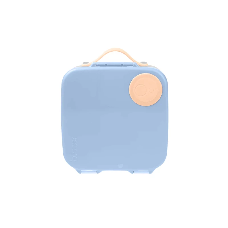 B.Box Kids Mini Lunch Box – Feeling Peachy, 6.7 x 17 x 18.5 cm, Compact & Leak-Resistant, BPA-Free - B.Box