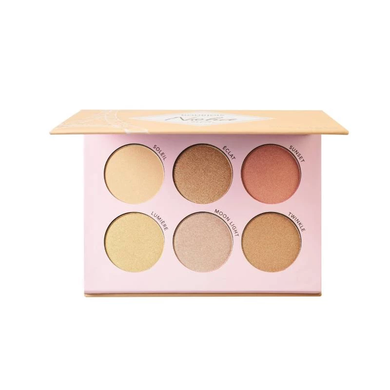 Bourjois Noha Face Palette Contouring Blush Kit for All Skin Tones Blendable Formula Makeup Essential - Bourjois