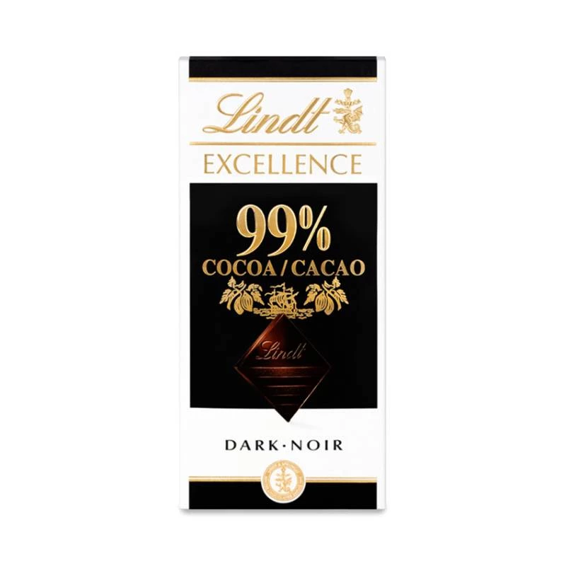 شوكولاتة إكسيلنس داكن 99٪ ، 20 حبة, 100غم من ليندت - ليندت