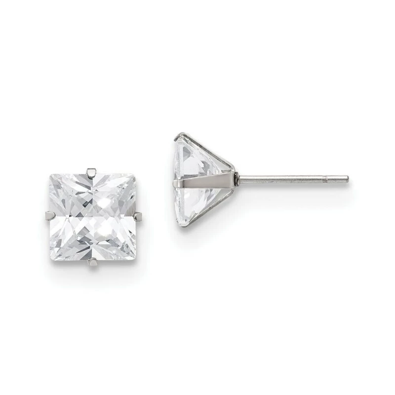 Studex Stainless Steel Cubic Zirconia, 3 Mm - Studex