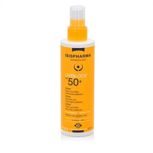 Isispharma Uveblock Spray Spf50 200 Ml Isispharma Uveblock Spray Spf50 200 Ml