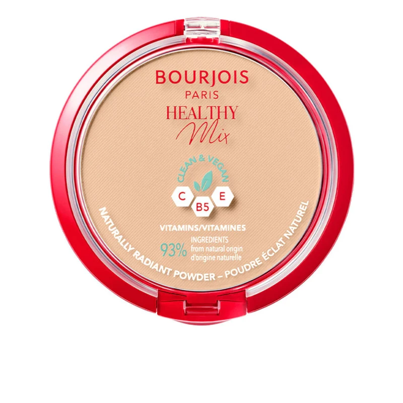 بودرة Bourjois Healthy Mix Matte Finish رقم 04 للحصول على بشرة مشرقة طوال اليوم مكياج - بورجوا
