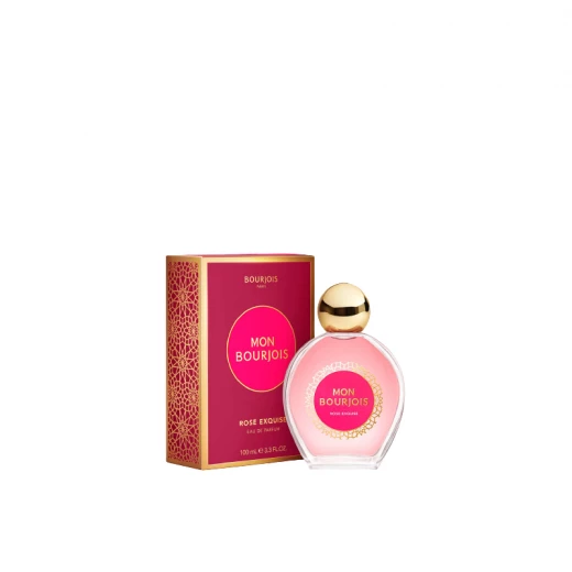Bourjois Mon Bourjois Rose Exquise Eau de Parfum 100ml: Floral Woody Fragrance for Women Bourjois Mon Bourjois Rose Exquise Eau de Parfum 100ml: Floral Woody Fragrance for Women