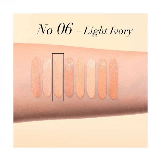 ARTDECO Perfect Teint Concealer Light Ivory 06 Long Lasting Medium Coverage Brush Applicator for Flawless Skin - ArtDeco - Image 2