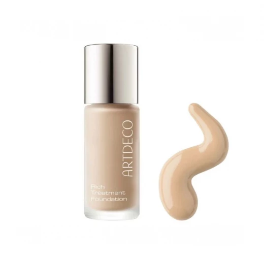 مكياج كريمي ARTDECO Rich Treatment Foundation رقم 06 لبشرة مثالية خالية من العيوب للبشرة الجافة