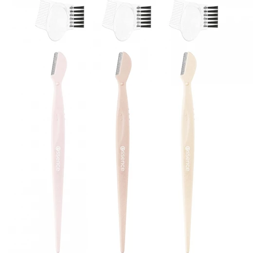 Essence Couldn't Care More! Shape And Shave Trio, Eyebrow Set, 3 Pieces Essence Couldn't Care More! Shape And Shave Trio, Eyebrow Set, 3 Pieces