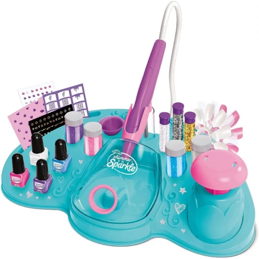 Cra-Z-Art Shimmer N Sparkle Airbrush Nail Design Studio - CRA-Z-ART - Image 2
