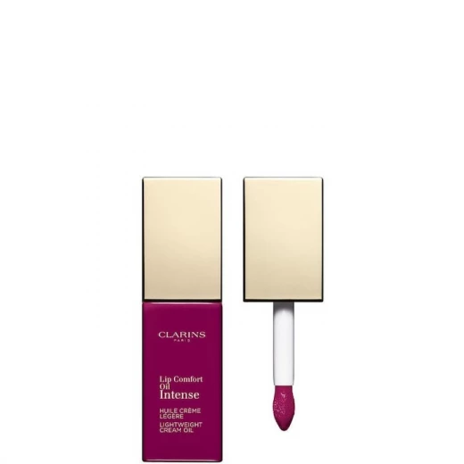 Clarins Lip Comfort Oil Intense Mirror Shine Hydrating Lip Gloss Red Fruits Vanilla Flavor Clarins Lip Comfort Oil Intense Mirror Shine Hydrating Lip Gloss Red Fruits Vanilla Flavor