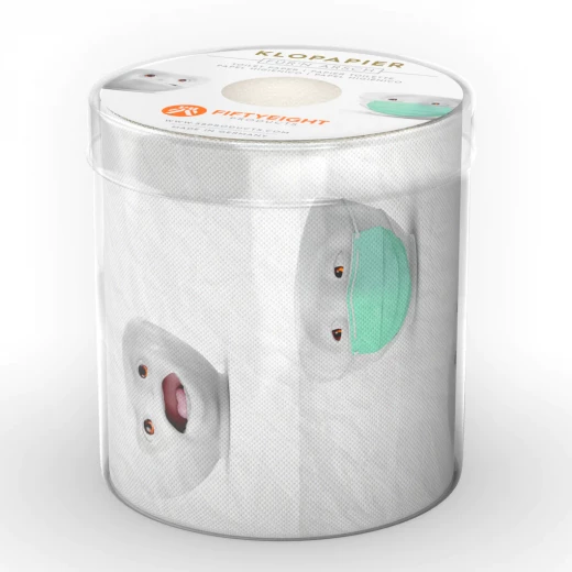 Fifty Eight Product Toilet Paper, "For the Fun", 1 Roll Fifty Eight Product Toilet Paper, "For the Fun", 1 Roll
