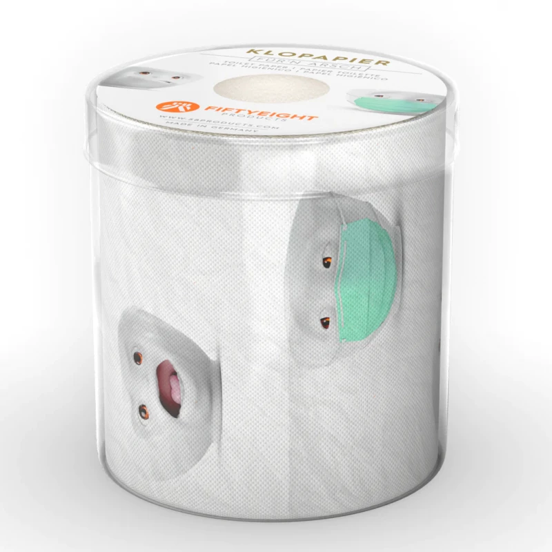 Fifty Eight Product Toilet Paper, "For the Fun", 1 Roll - Fifty Eight Product
