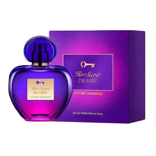 عطر هير سيكريت ديزاير للنساء، 80 مل من انطونيو بانديراس عطر هير سيكريت ديزاير للنساء، 80 مل من انطونيو بانديراس
