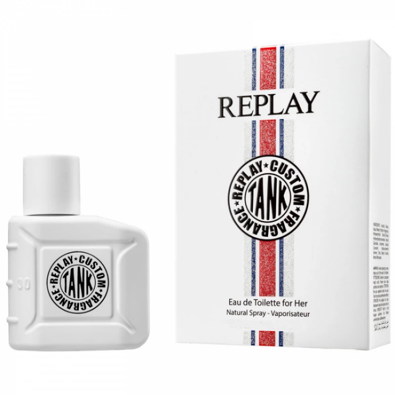 عطر ريبلاي #تانك كاستم للنساء او دي بارفان 100 مل: عطر زهري مثير للنساء، يدوم طويلاً - ريبلاي
