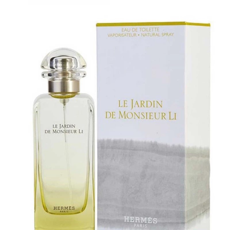 Hermes Le Jardin De Monsieur Li Eau De Toilette Spray Fresh Floral Fragrance for Women and Men 100ml - Hermes