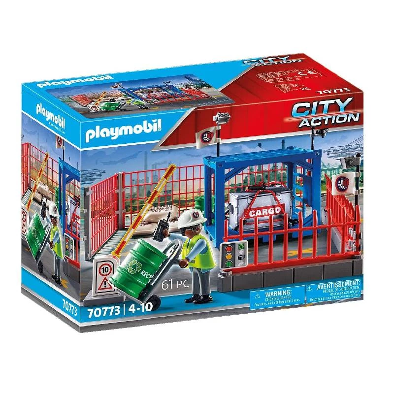 Playmobil City Action Freight Storage - Playmobil