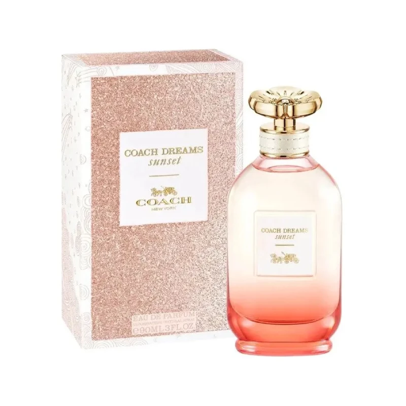Coach Dreams Sunset Eau de Parfum 90ml: Sensual Floral Fragrance for Women Long Lasting Scent - Coach