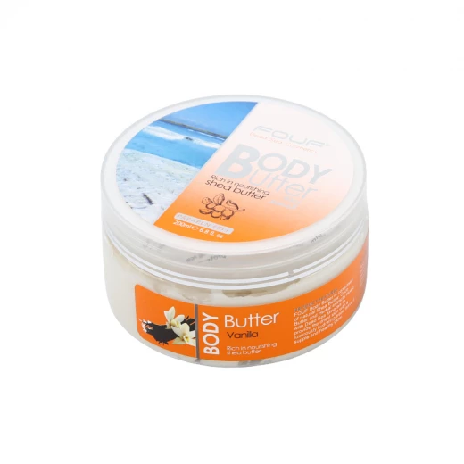 Fouf Body Butter 200ml, 6 Types Vanilla Fouf Body Butter 200ml, 6 Types Vanilla